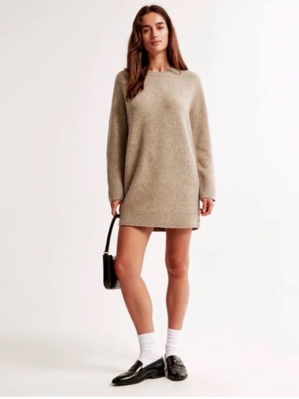 Abercrombie & Fitch NWT crewneck mini sweater dress, size medium